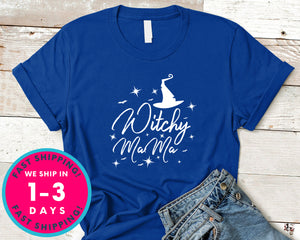 Witchy Mama Witch Cute T-Shirt - Halloween Horror Scary Shirt