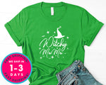 Witchy Mama Witch Cute T-Shirt - Halloween Horror Scary Shirt