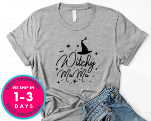 Witchy Mama Witch Cute T-Shirt - Halloween Horror Scary Shirt