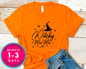 Witchy Mama Witch Cute T-Shirt - Halloween Horror Scary Shirt