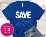 Shark Team Save The Shark T-Shirt - Animals Shirt