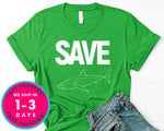 Shark Team Save The Shark T-Shirt - Animals Shirt