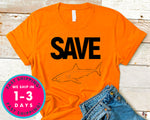 Shark Team Save The Shark T-Shirt - Animals Shirt