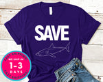 Shark Team Save The Shark T-Shirt - Animals Shirt