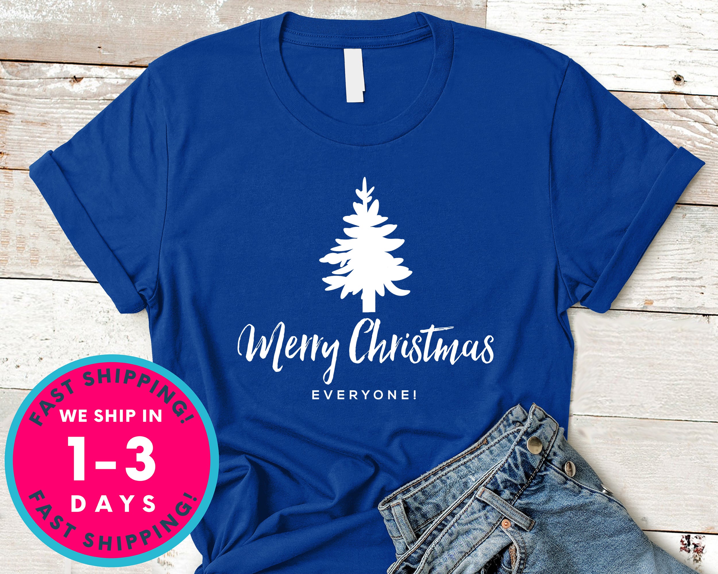 Merry Christmas Everyone T-Shirt - Christmas Shirt