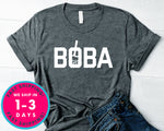 Boba Milk Tea Drink T-Shirt - Food Drink Shirt