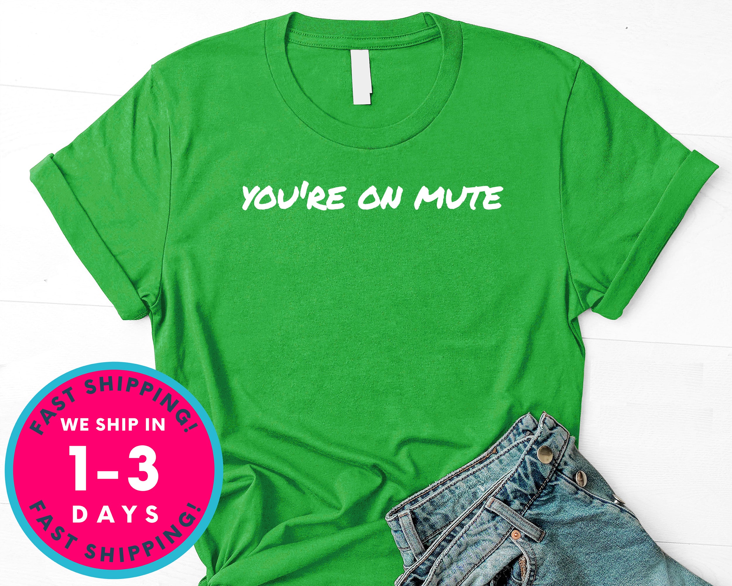 You're On Mute T-Shirt - Funny Humor Shirt