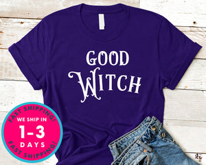 Good Witch (couple Tee) T-Shirt - Halloween Horror Scary Shirt