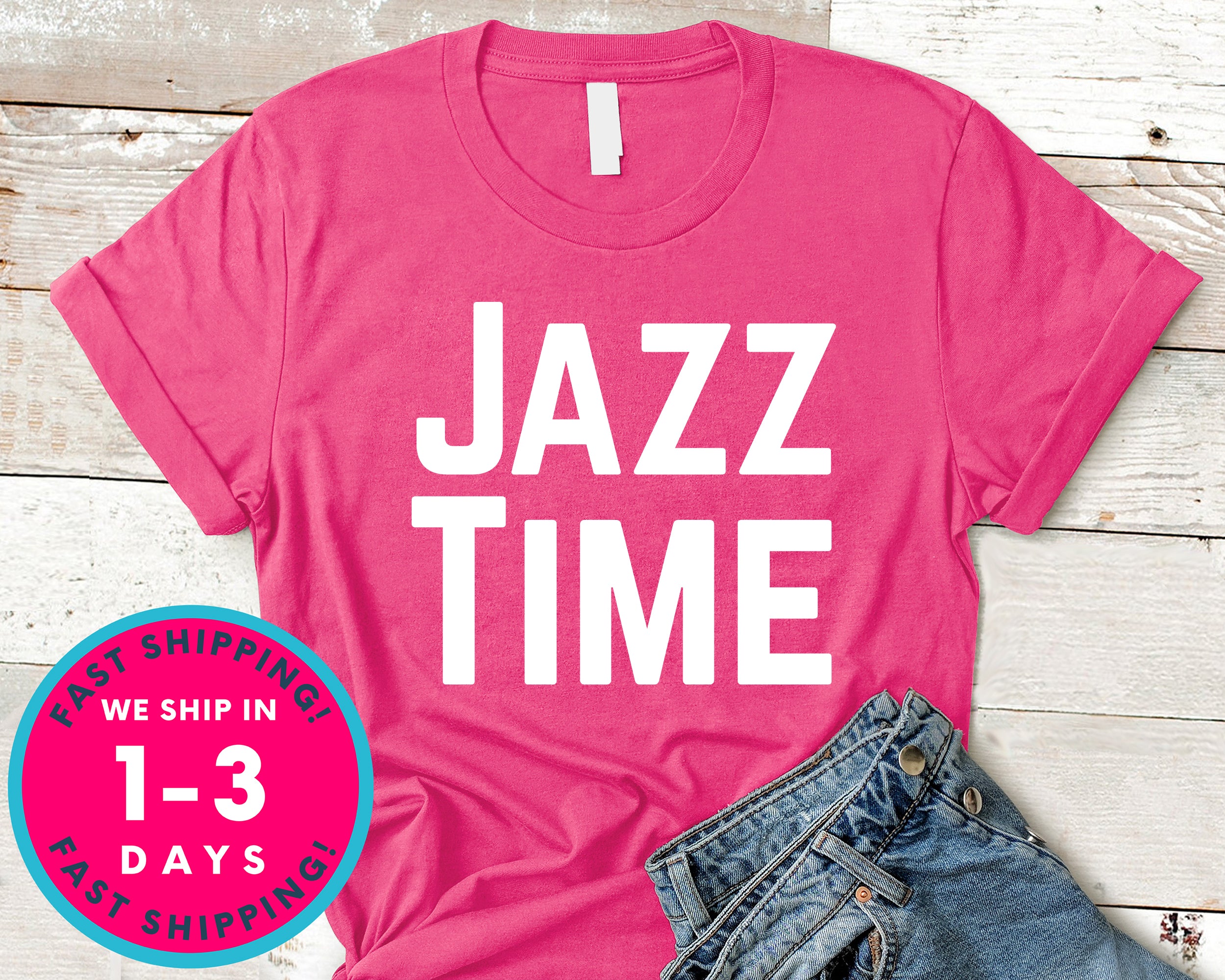 Jazz Time T-Shirt - Jazz Music