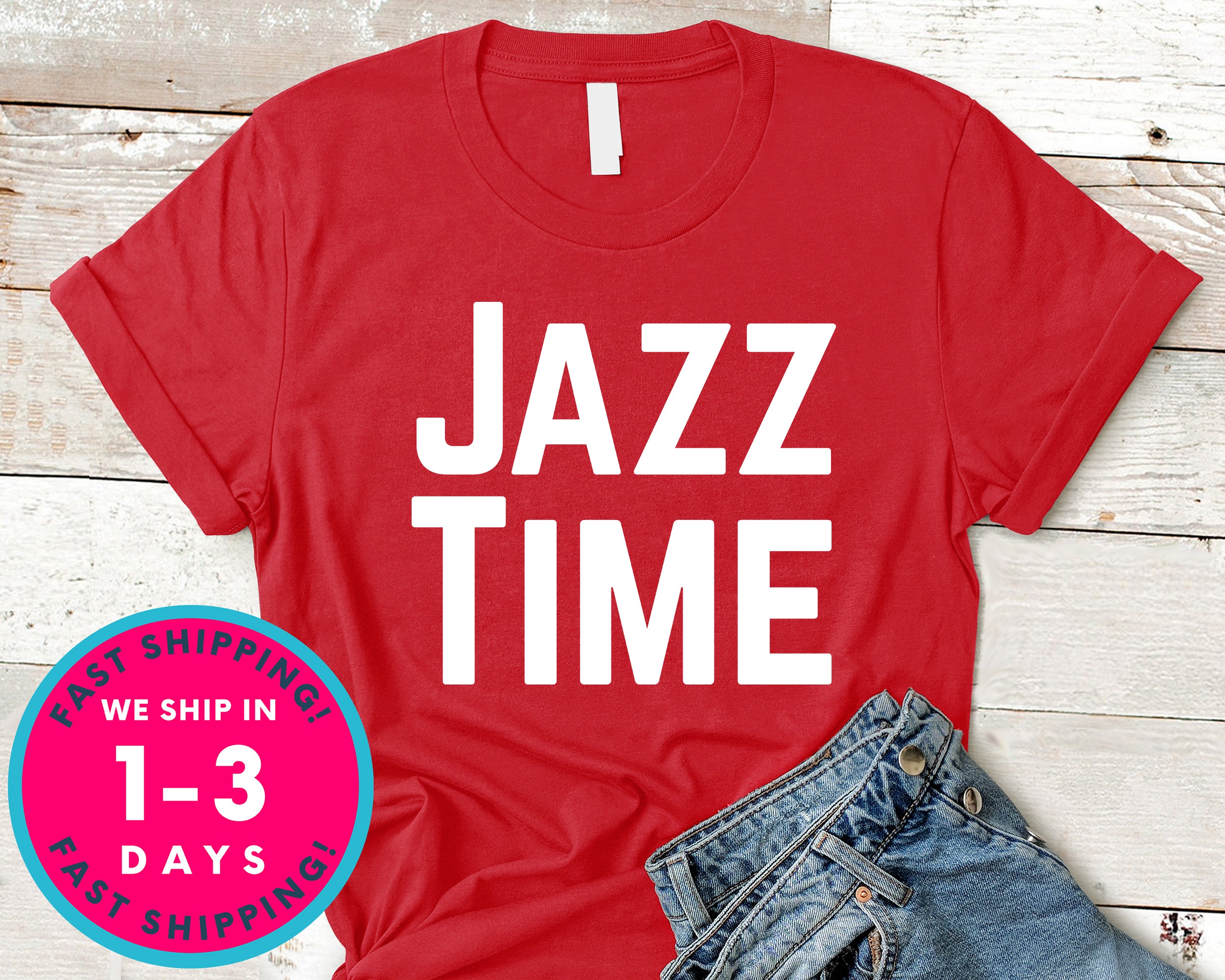 Jazz Time T-Shirt - Jazz Music