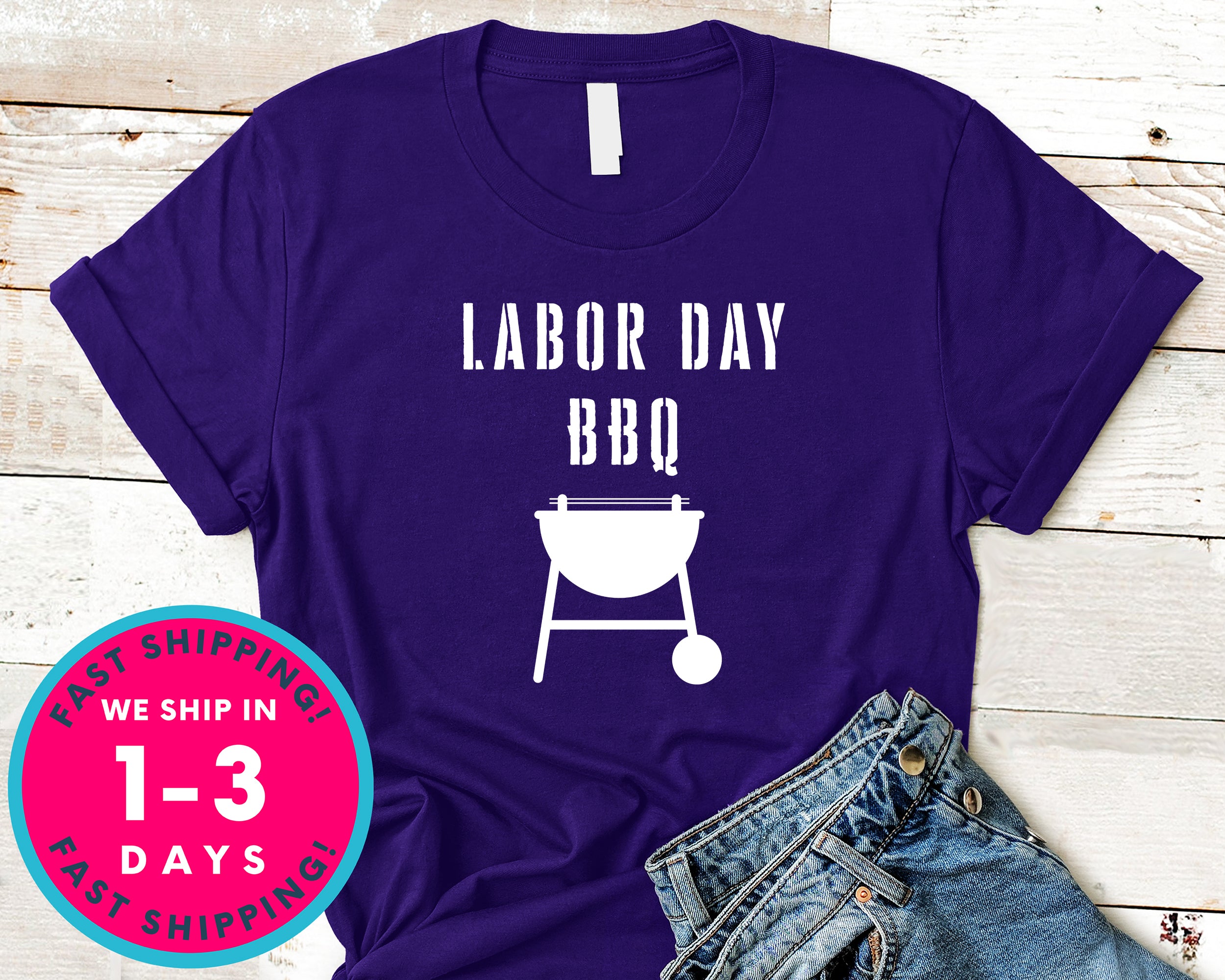 Barbeque Bbq  Labor Day T-Shirt - Labor Day Shirt