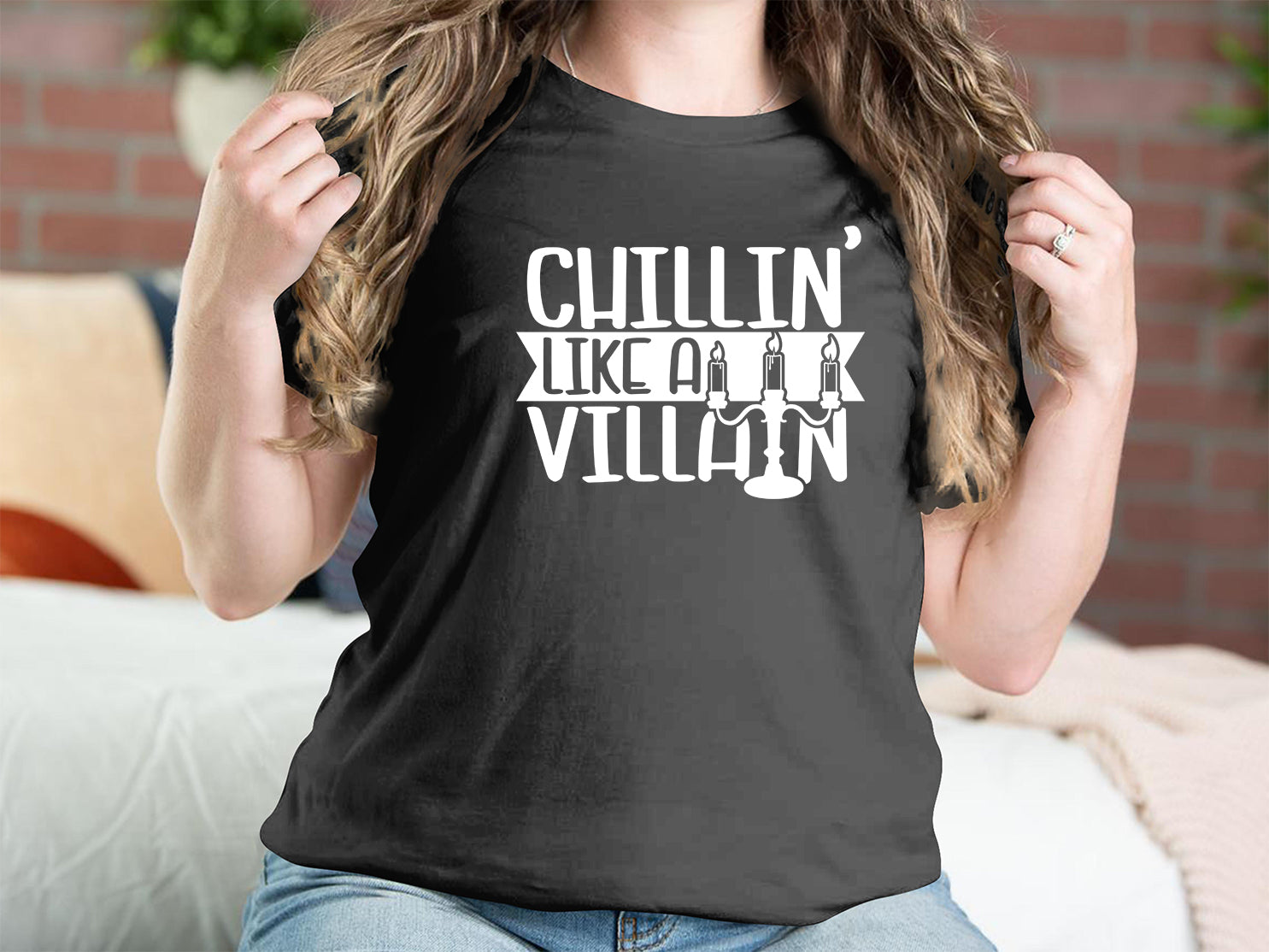 Chilling Like A Villain Halloween T-shirts