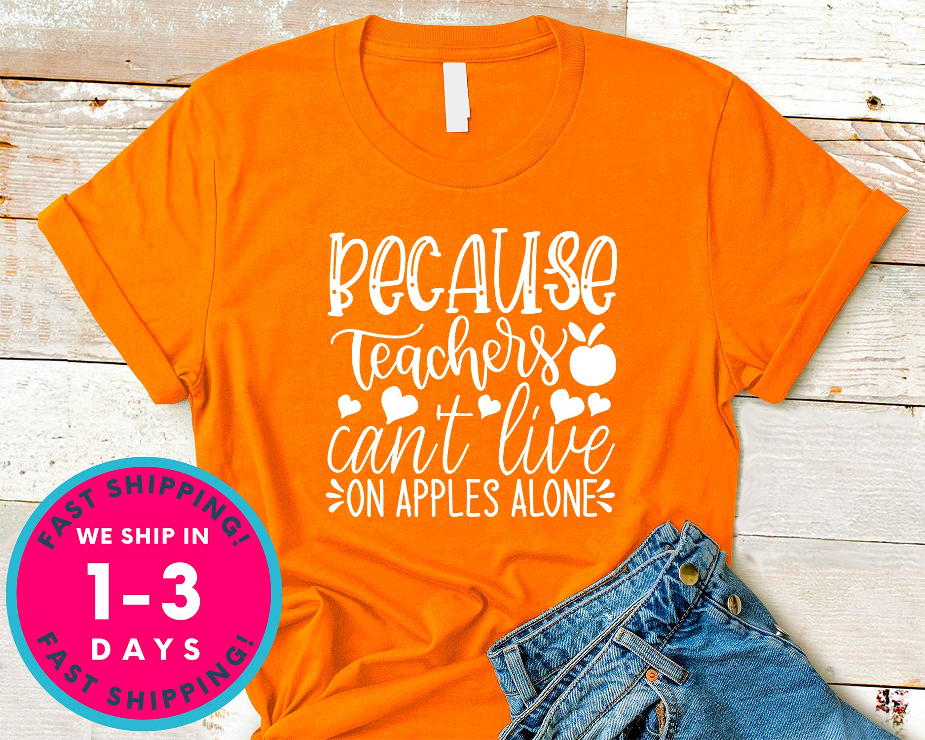 Because Teachers Can't Live On Apples Alone