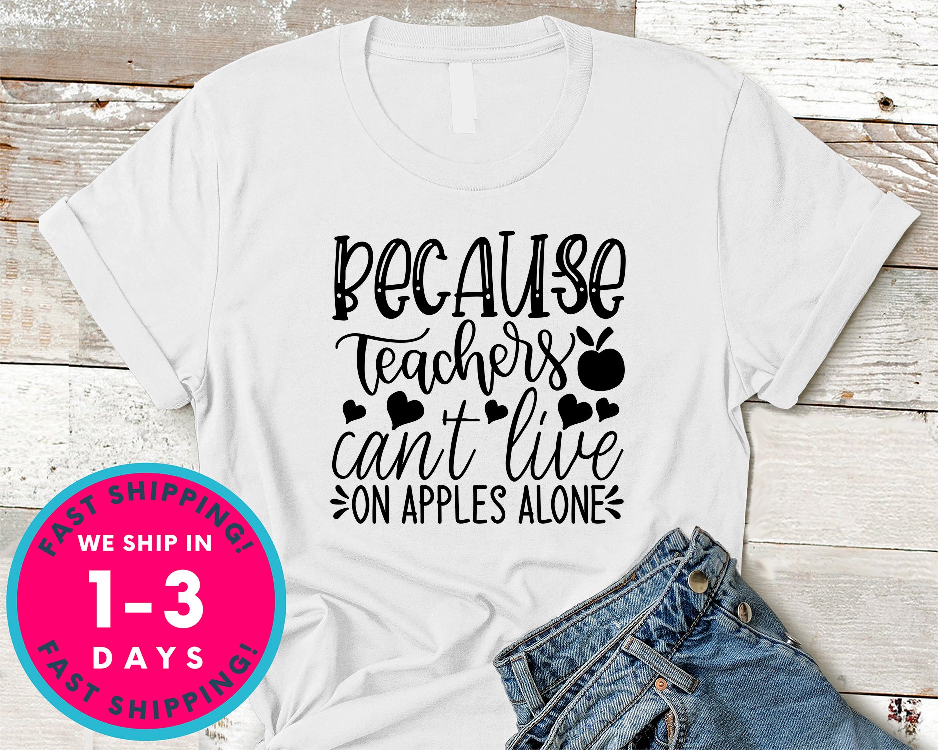 Because Teachers Can't Live On Apples Alone