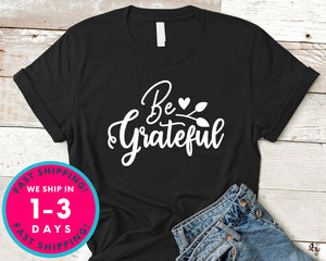 Be Grateful