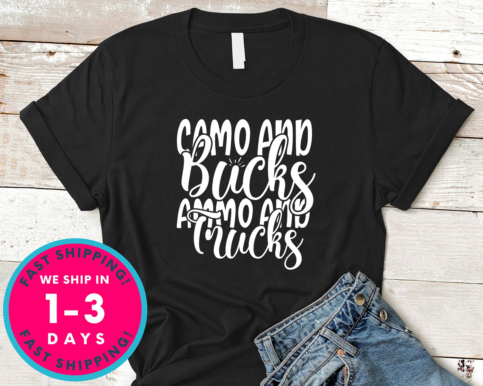 Camo And Bucks Ammo And Trucks