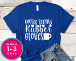 Coffee Scrubs Rubber Gloves