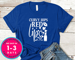 Curvy Hips Red Lips