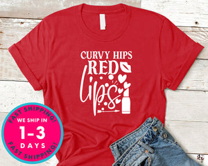 Curvy Hips Red Lips