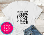 Curvy Hips Red Lips
