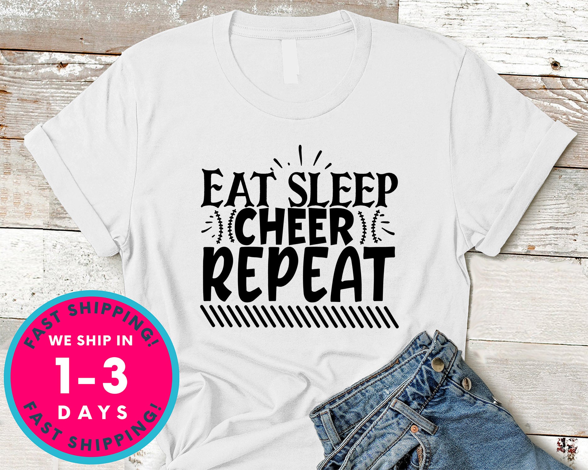 Eat Sleep Cheer Repeat