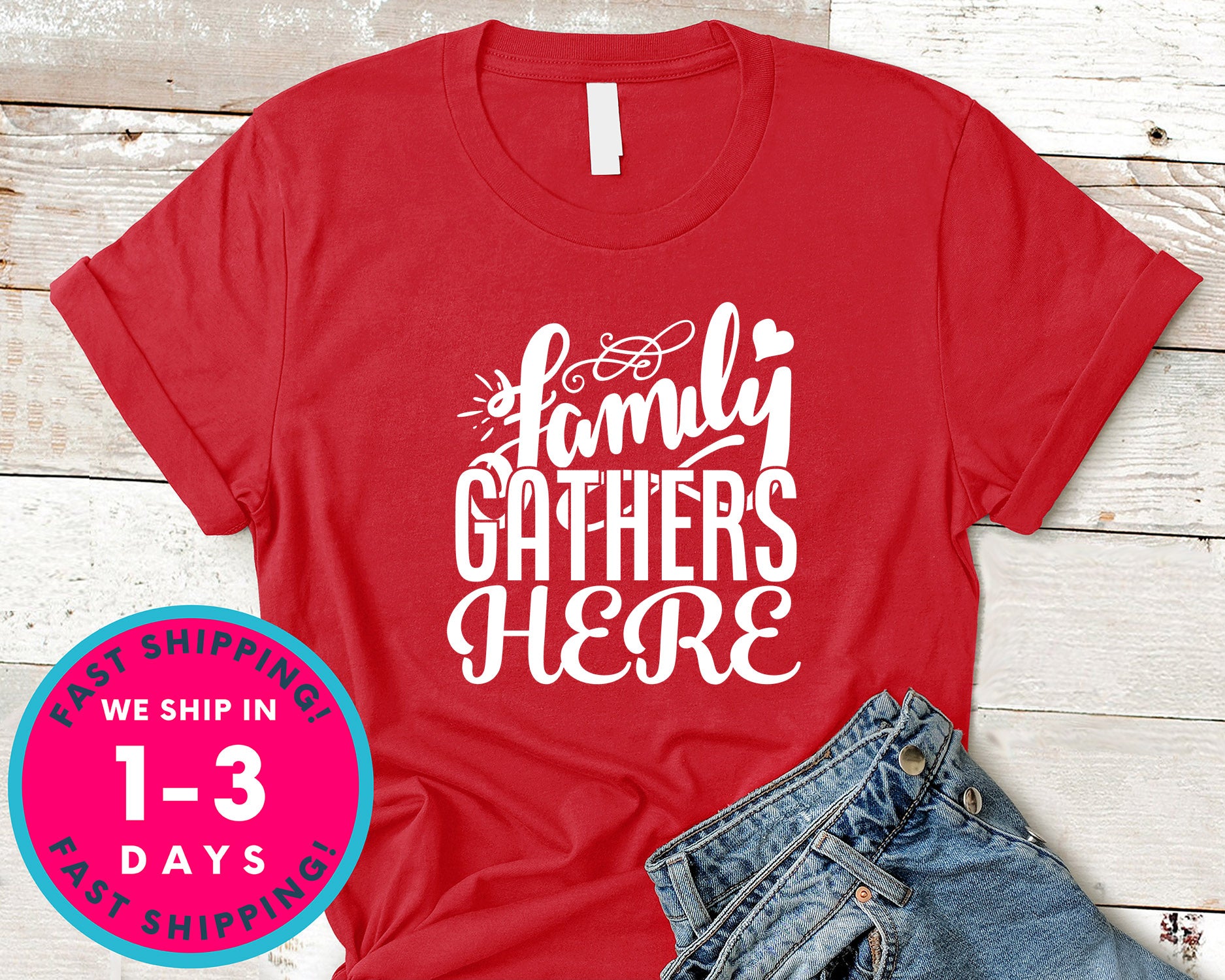 Family Gathers Here
