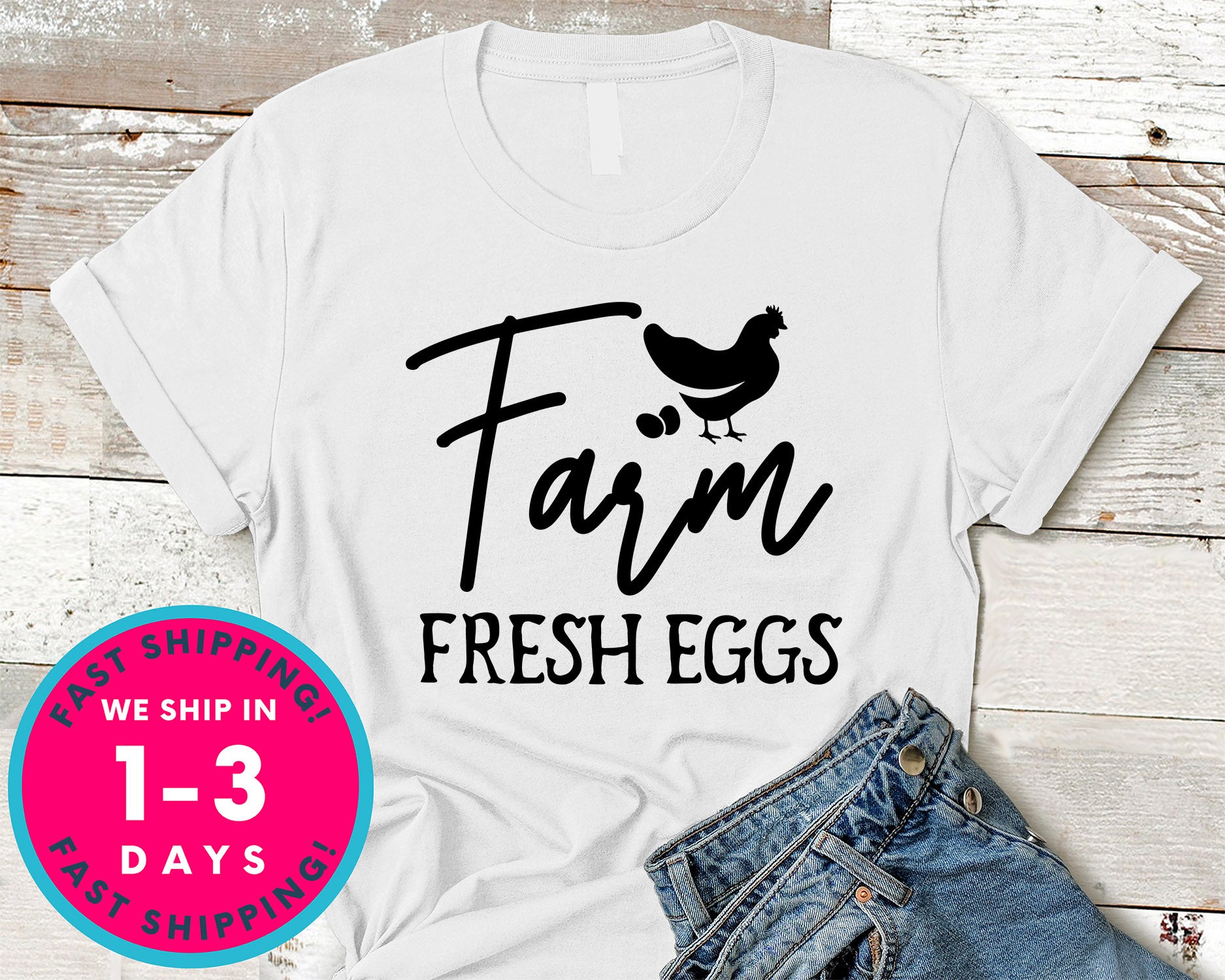 Farm Fresh Eggs Design 2