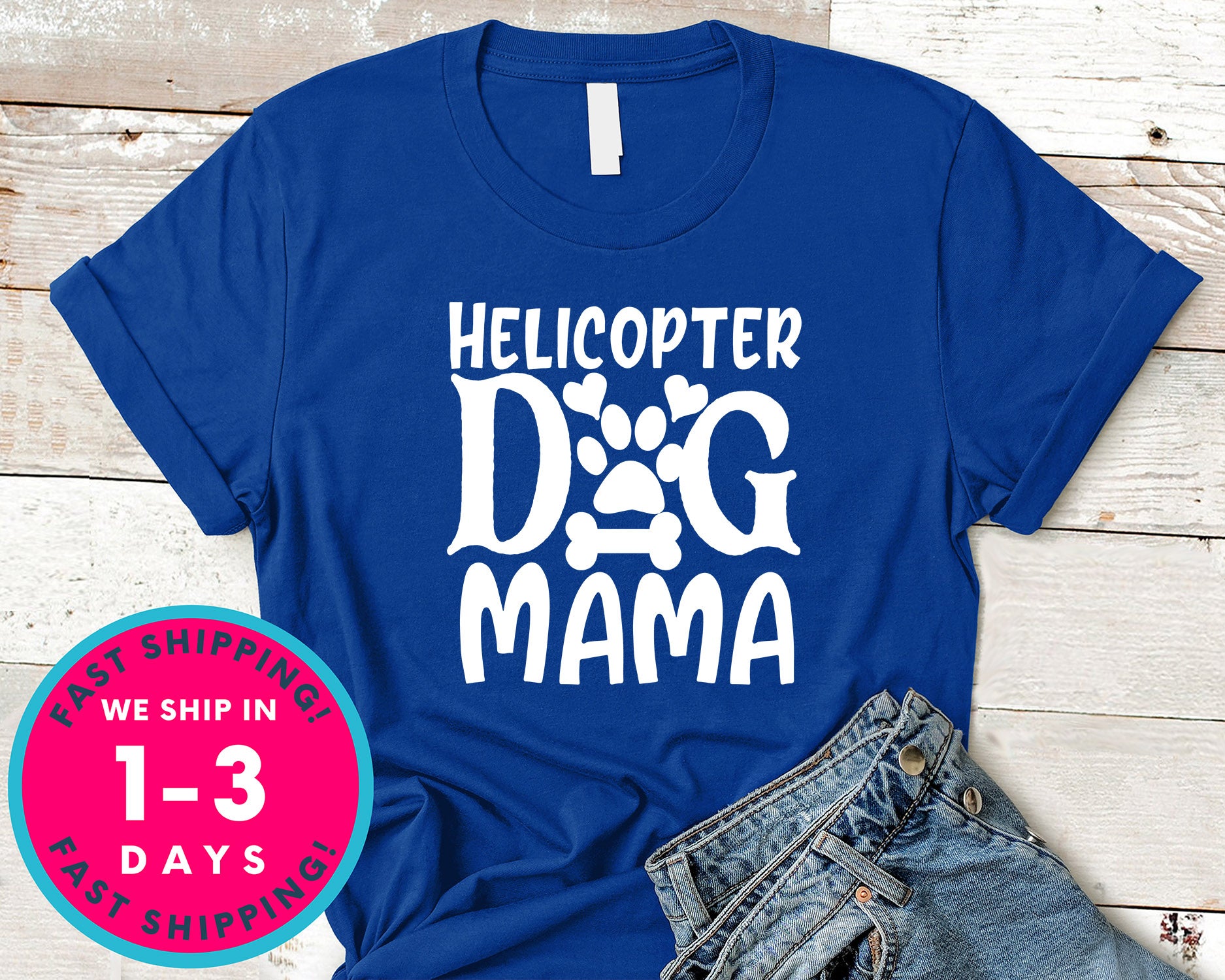 Helicopter Dog Mama