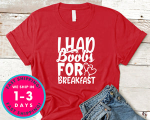 I Had Boobs For Breakfast