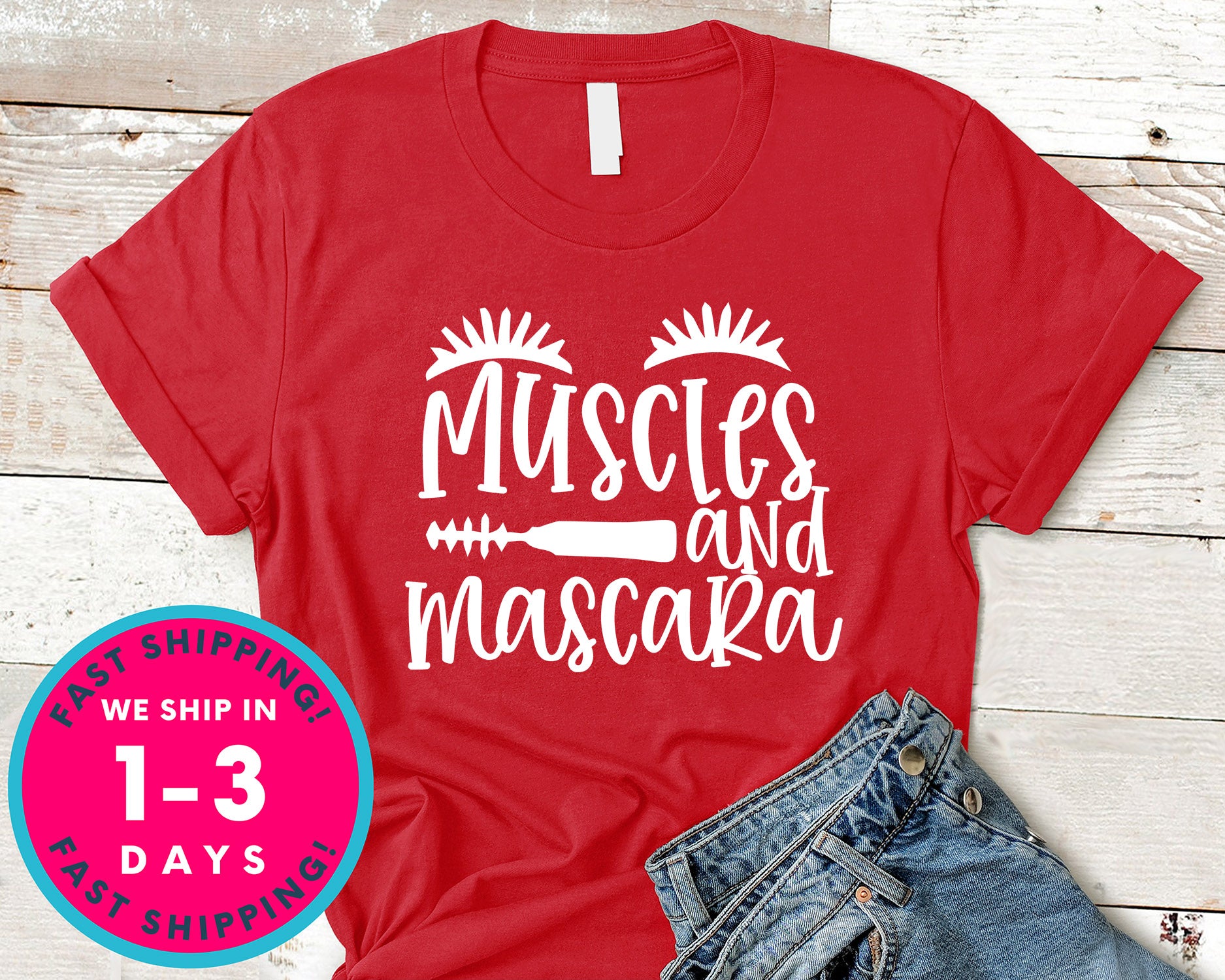 Muscles And Mascara Design 2
