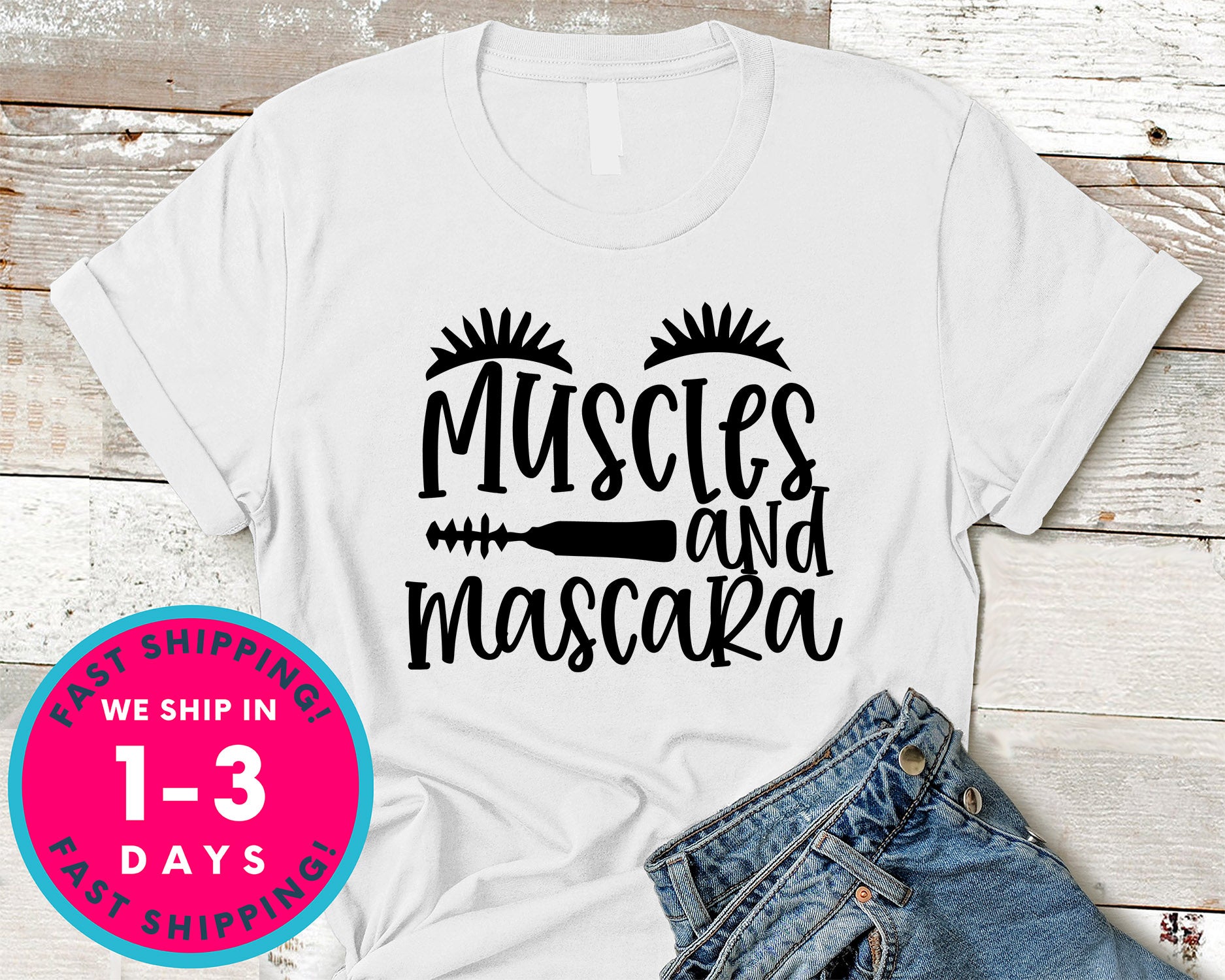 Muscles And Mascara Design 2