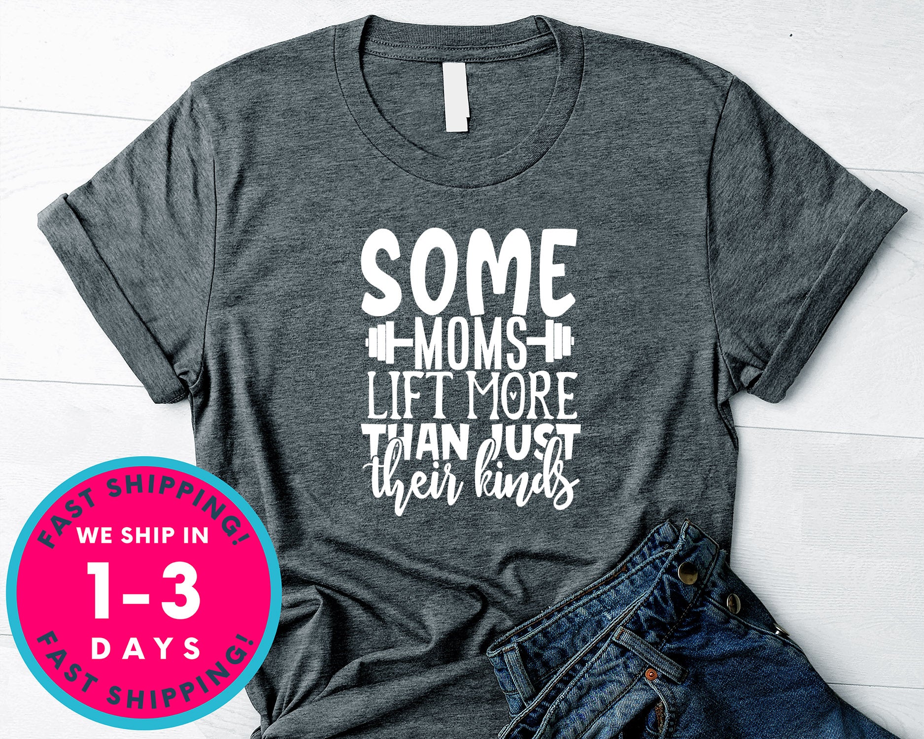 Some Moms Lift More Than Just Their Kinds