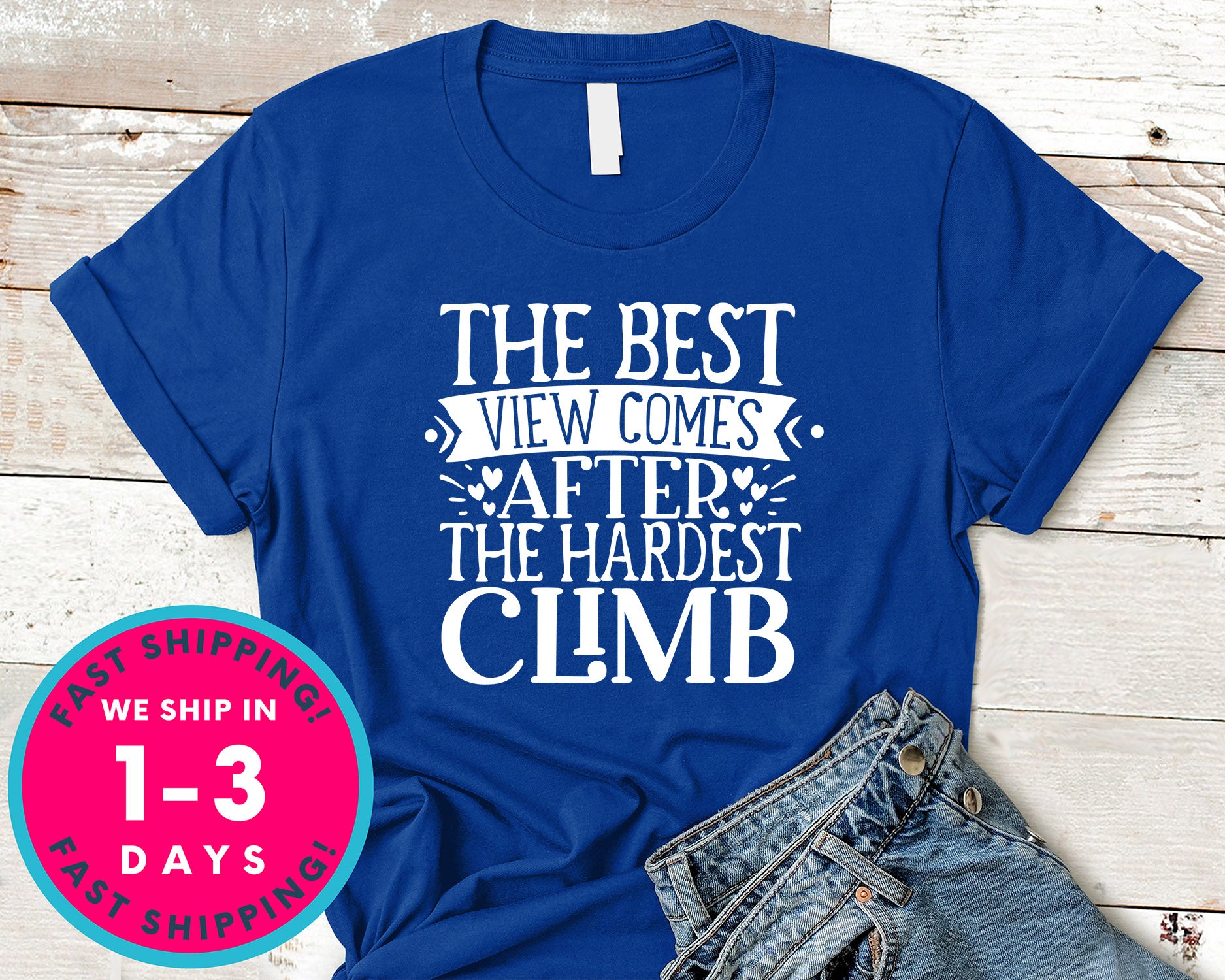 The Best View Comes After The Hardest Climb