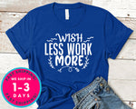 Wish Less Work More