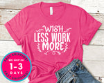 Wish Less Work More